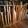 82cm One-of-a-Kind European Walnut Charcuterie Board - Solid Single Piece, Live Edge, No Glue Image 9