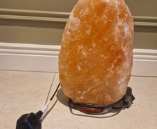Himalayan salt lamp