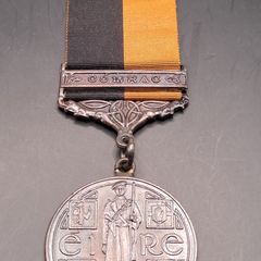 War of Independence medal With Comrac bar