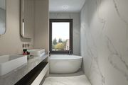 Statuario Belgia Marble-Effect Matt Porcelain Tile 240x120cm