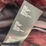 Coast Faux Fur Stole / Shrug - Burgundy - Size S/M Image 7