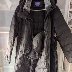 Seraphine black maternity jacket