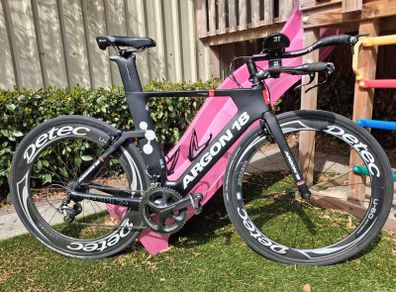 Argon 18 E117T Tri bike RRP 4300