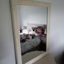 Cream Mirror & Demilune Table Image 2
