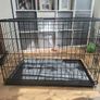 Dog cage with cover Image 2