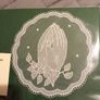 Handcrafted skillful carickmacross lace Image 5