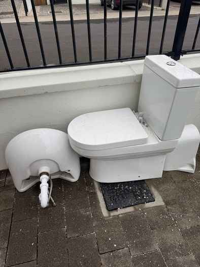 Toilet and Sink