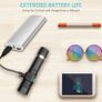[Rechargeable LED Torch] Super Bright LED Flashlight for Camping, Hiking, Fishing(18650 Battery Included) Image 3