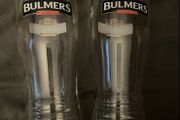 Bulmers Murphy's Guinness orchard thieves cider  beer pint glass