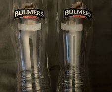 Bulmers Murphy's Guinness orchard thieves cider  beer pint glass