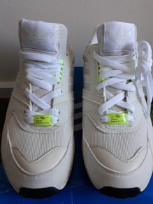 Adidas ZX 4000 Torsion Off White Hot Lime UK-8/EUR-42 EE4762 Off White/Raw White/Chalk White-2019