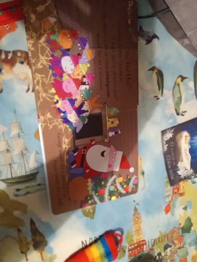 hardcover - boardbook - Peppa's Christmas wish