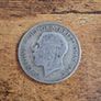 Great Britain UK 1922, One Shilling, George V, Silver Coin - free standard postage Image 2