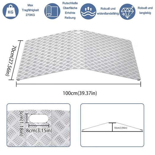 Door Threshold Aluminium Ramp