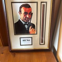 James Bond 007 framed Dr NO with film cells