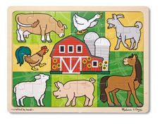 New Melissa & Doug Farm Jigsaw (24 Pieces)