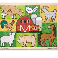 New Melissa & Doug Farm Jigsaw (24 Pieces)