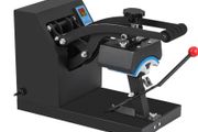 BRAND NEW Heat Press 6x3.75Inch Curved Element Hat Press Clamshell Design for Hats Rigid Steel Frame