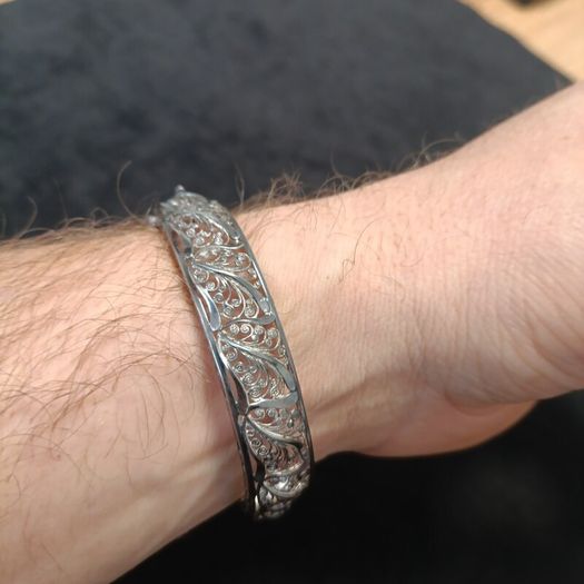 beautiful vintage 925 silver bracelet