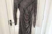L.K.Bennett Silk Animal Print Dress UK10