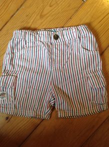 18-24 Months Striped Shorts
