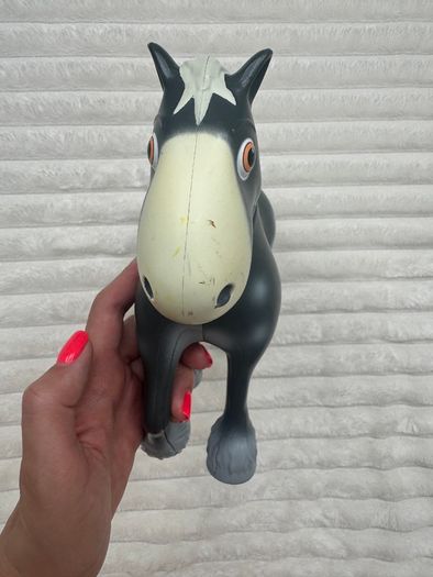 Wissper 109358375 Grass World Play Set Grey ONLY Horse Simba USed Dity PLease see pictures