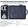 115-in-1 Precision Screwdriver Set, Mini Screwdriver Set for Electronics Repair Image 2
