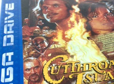 CutThroat Island for Sega Mega Drive - Boxed and Rare