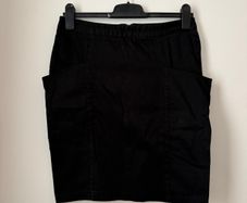 GLAMOROUS Black Skirt With Side Pockets Size 14!