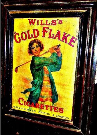 Vintage Framed 'Wills' Wooden Framed Advertisement