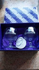 bnib eamon glass retirement gift
