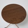 Vintage Tripod Side Teak and Copper Table by Albert Larsson for Alberts Tibro, 1950s Image 5