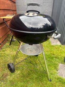 Charcoal BBQ and Chimney