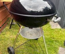Charcoal BBQ and Chimney