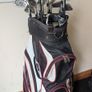 TaylorMade Corza Golf Bag + Mixed Club Set (Titleist, Wilson, Spalding, Cleveland) Image 2