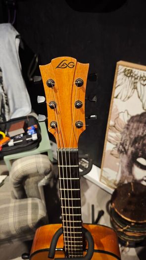 LAG Tramontane T66A Auditorium Guitar with Fishman Preys+ Pickup