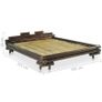Bed Frame Dark Brown Bamboo 180x200 cm 6FT Super King Image 8