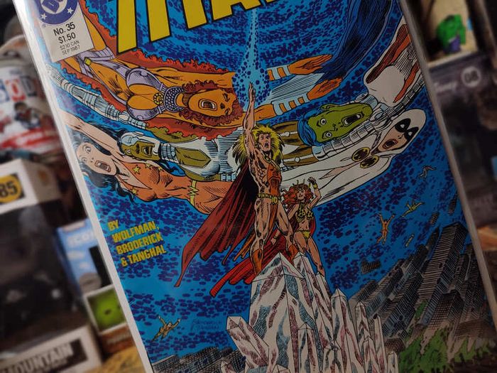 The New Teen Titans ! Issue #35 ! Copper Age Comic from 1987 ! by DC Comics !