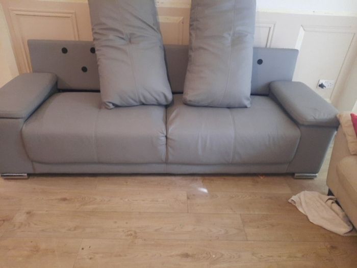 leather sofa