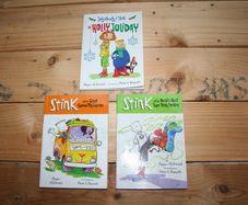 Stink by Megan McDonald books 3 new 1 used