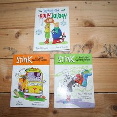 Stink by Megan McDonald books 3 new 1 used