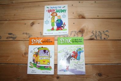 Stink by Megan McDonald books 3 new 1 used