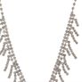 Claire's Girls and Womens Crystal Wishbone Necklace in Silver-free postage ! Image 3