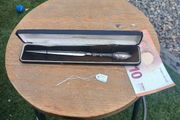 Silver handle letter opener, with original box. D18 Post 8e