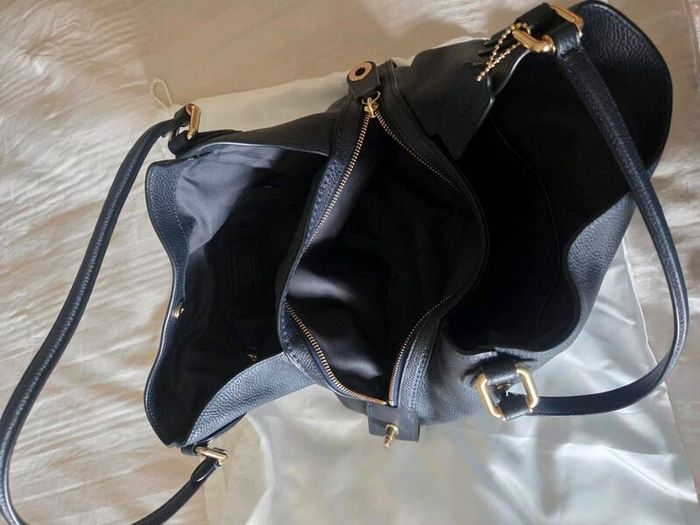 Navy Coach Bag