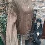 Brown button up knitted cardigan made in Italy Image 5
