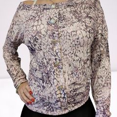 Animal-patterned blouses