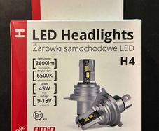 H4 LED Headlight Bulbs 6500K 3600LM 45W Car / Van