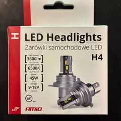 H4 LED Headlight Bulbs 6500K 3600LM 45W Car / Van