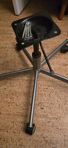 Base for a swivel office chair